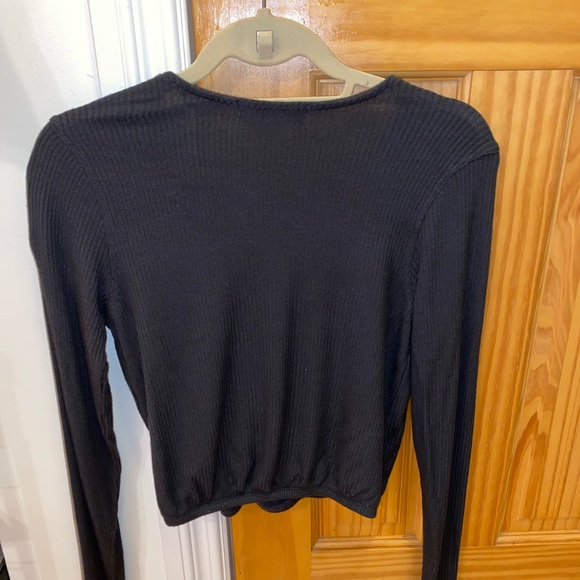 NWOT Spiritual Gangster Wrap Top - Picture 4 of 4